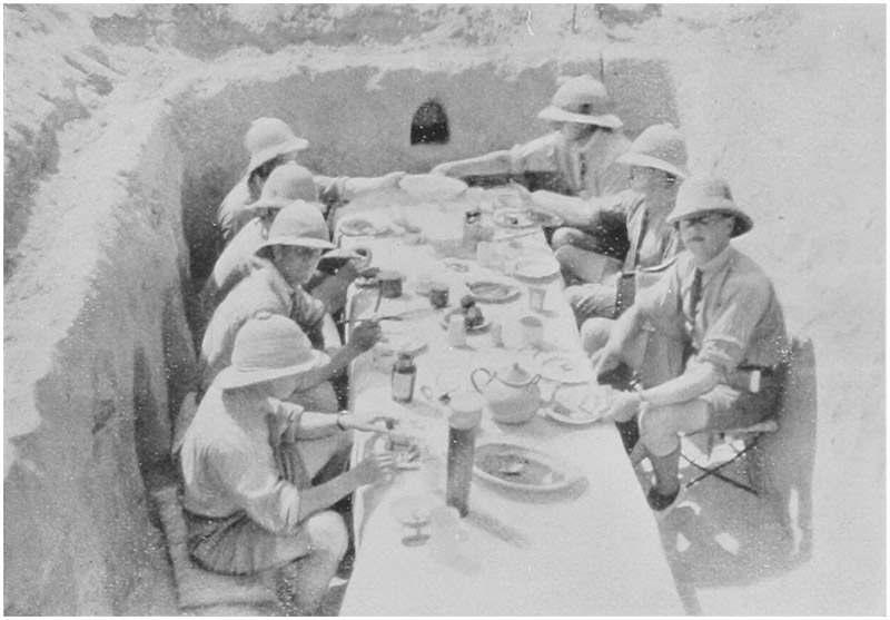 "C" COMPANY OFFICERS' MESS, WADI ASHER.