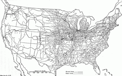 Railroads of the United States in 1918